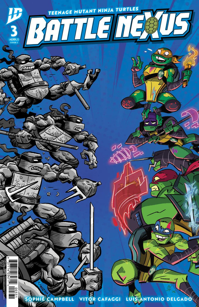 TEENAGE MUTANT NINJA TURTLES BATTLE NEXUS #3 VAR C LAWSON AND SURIANO CVR C