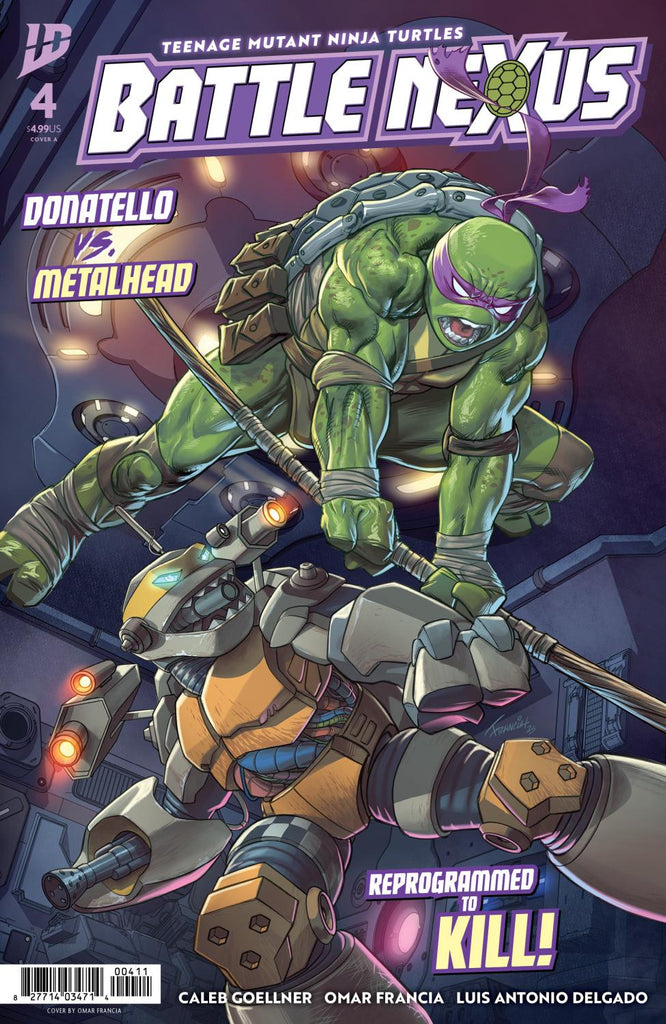 TEENAGE MUTANT NINJA TURTLES BATTLE NEXUS #4 COVER A FRANCIA CVR A