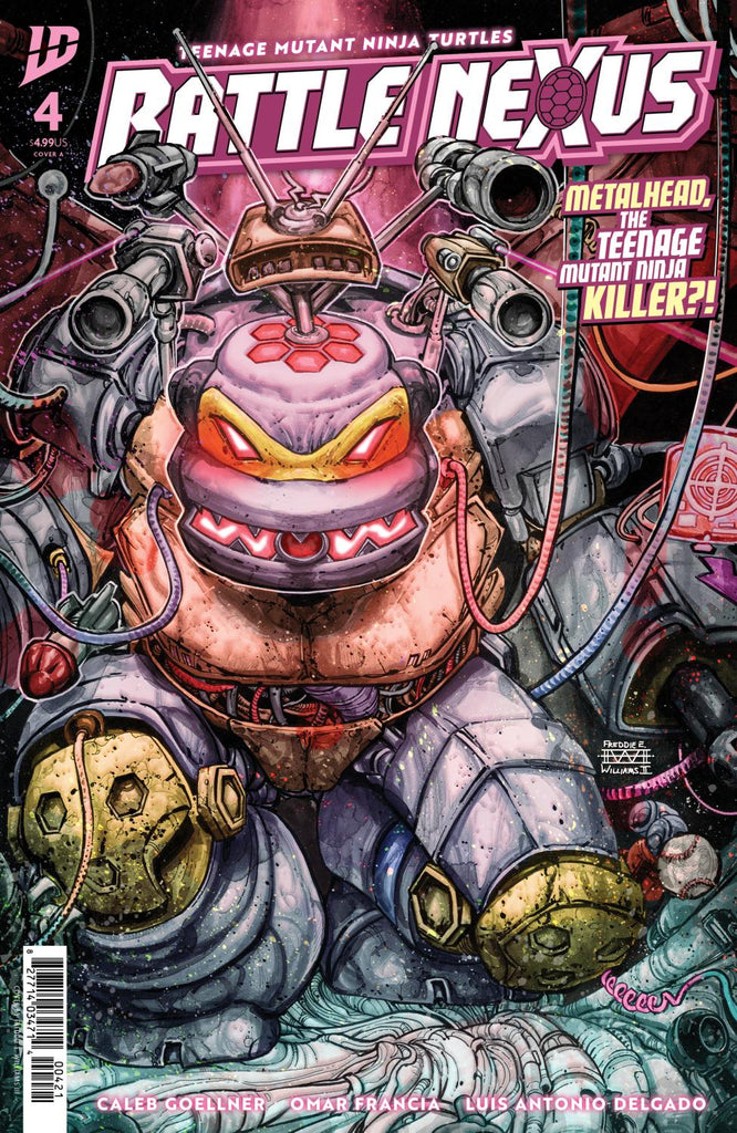 TEENAGE MUTANT NINJA TURTLES BATTLE NEXUS #4 VAR B WILLIAMS II CVR B