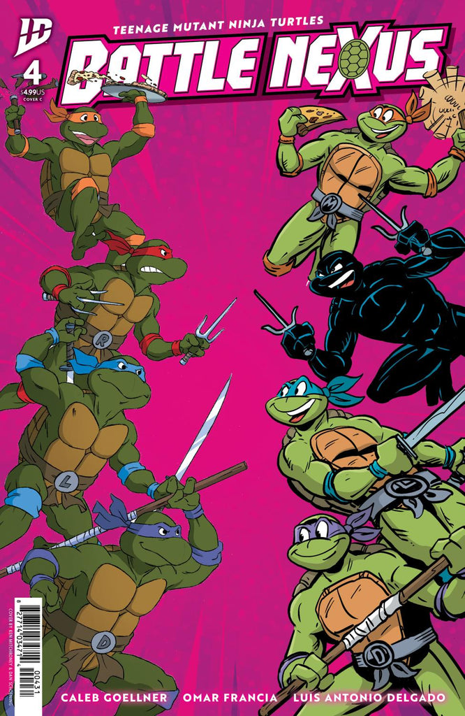 TEENAGE MUTANT NINJA TURTLES BATTLE NEXUS #4 VAR C MITCHRONEY AND SCHOENING CVR C