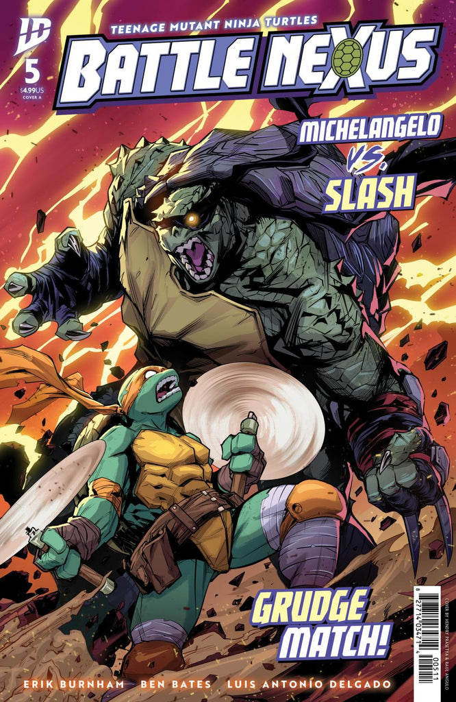 TEENAGE MUTANT NINJA TURTLES BATTLE NEXUS #5 COVER A PRASETYA CVR A