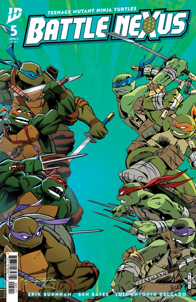 TEENAGE MUTANT NINJA TURTLES BATTLE NEXUS #5 VAR C NIELI AND RANDOLPH CVR C