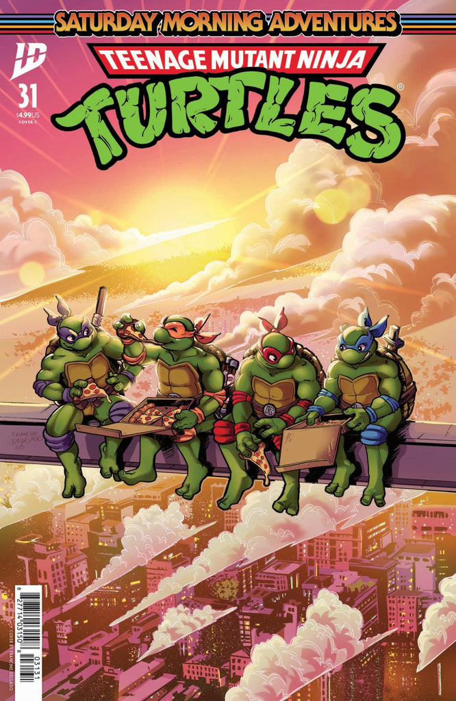 TEENAGE MUTANT NINJA TURTLES SATURDAY MORNING ADVENTURES #31 VAR C DELGADO CVR C