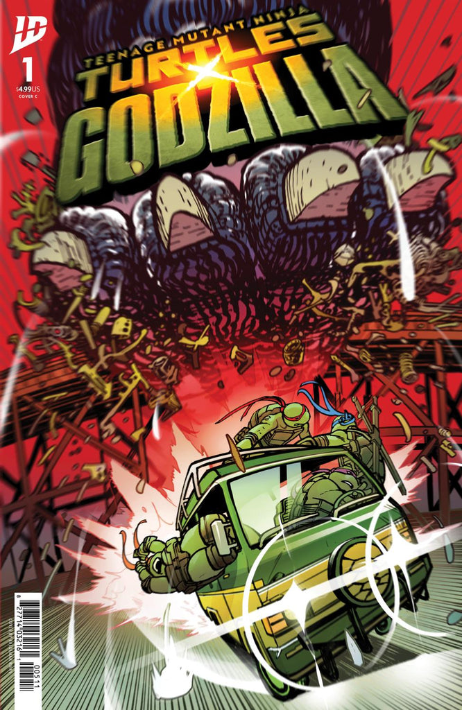 TEENAGE MUTANT NINJA TURTLES X GODZILLA #1 VAR C RIVAS CVR C