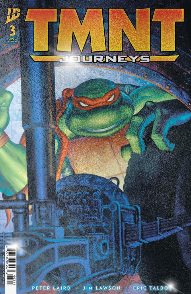 TMNT JOURNEYS #3 VAR RI 10 FOIL DOONEY AND LAWSON CVR C 1:10 INCV 1:10 INCV