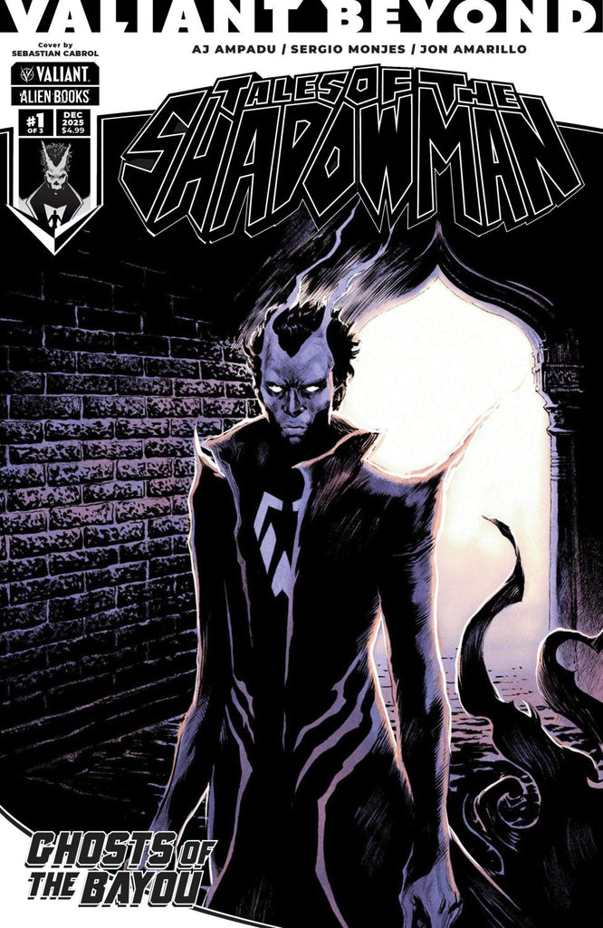 VALIANT BEYOND TALES OF THE SHADOWMAN #4--GHOSTS OF THE BAYOU #1 COVER A CABROL CVR A
