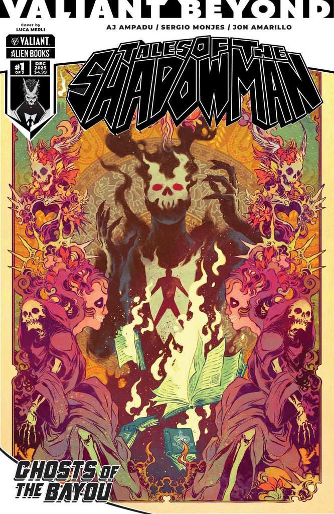 VALIANT BEYOND TALES OF THE SHADOWMAN #4--GHOSTS OF THE BAYOU #1 VAR B MERLI CVR B