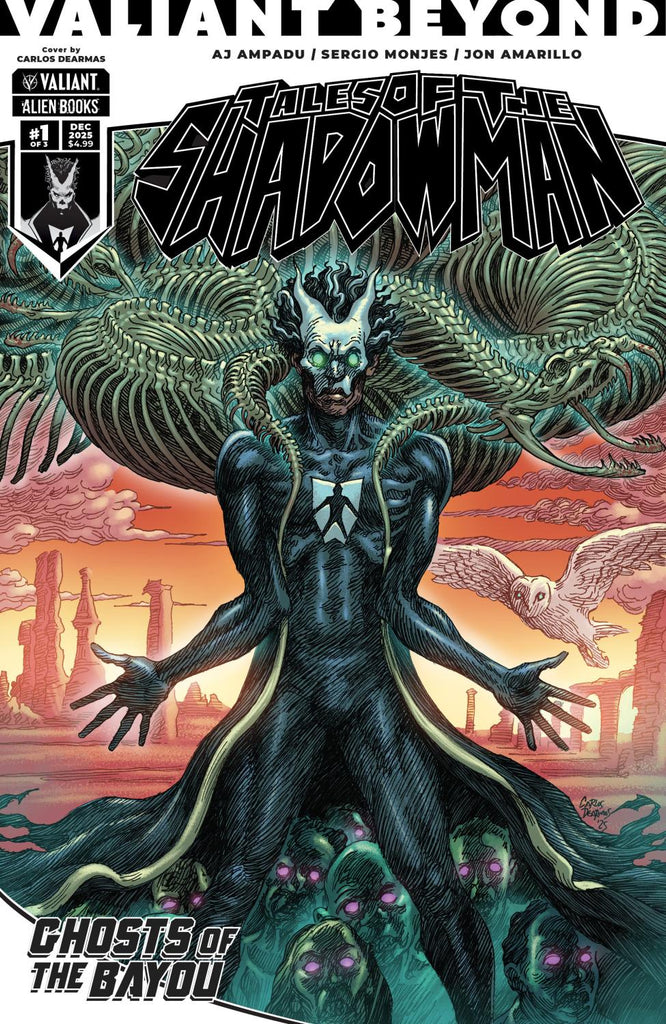 VALIANT BEYOND TALES OF THE SHADOWMAN #4--GHOSTS OF THE BAYOU #1 VAR C DEARMAS CVR C