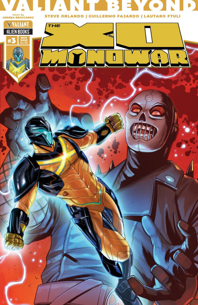 VALIANT BEYOND THE X-O MANOWAR #3 VAR B BROCCARDO CVR B