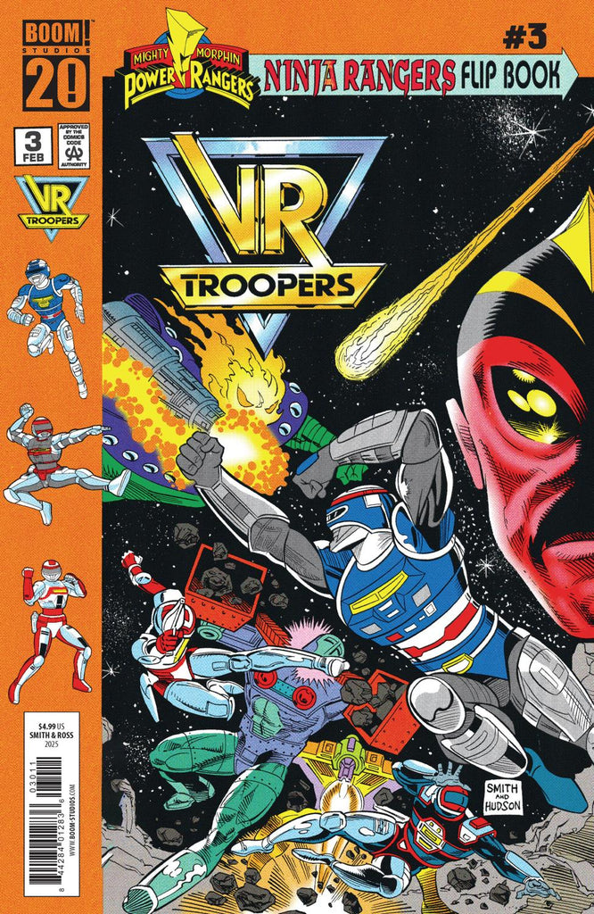 VR TROOPERS POWER RANGERS FLIPBOOK FACSIMILE EDITION #3 A MAIN DRESSED TBD CVR A