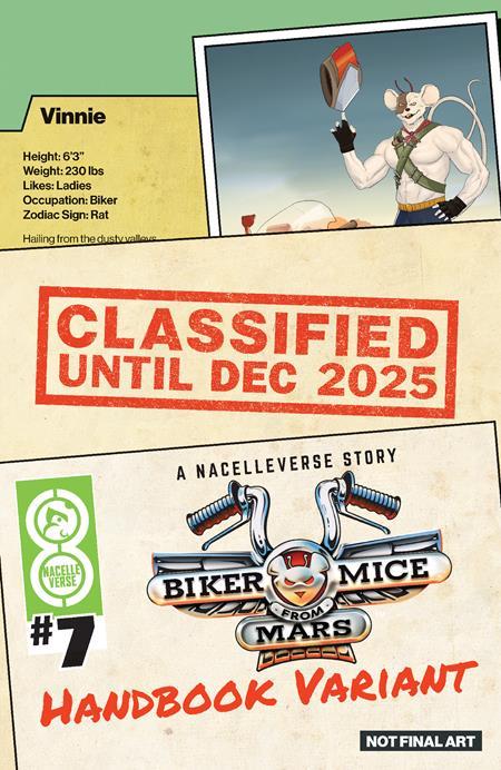 BIKER MICE FROM MARS 2025 #7 CVR B DOTUN AKANDE HANDBOOK VAR