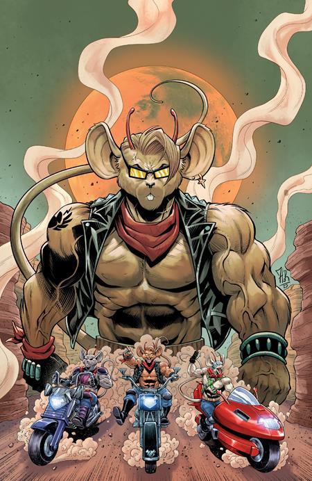 BIKER MICE FROM MARS 2025 #7 CVR D INC 1:20 JORDI TARRAGONA FULL ART VAR 1:20 INCV