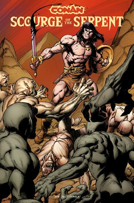 CONAN THE BARBARIAN SCOURGE OF THE SERPENT #4 CVR C MARK BAGLEY VAR OF 4