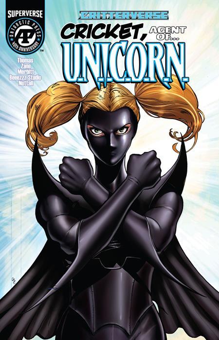 CRITTERVERSE PRESENTS CRICKET AGENT OF UNICORN #1 CVR A CB ZANE OF 4