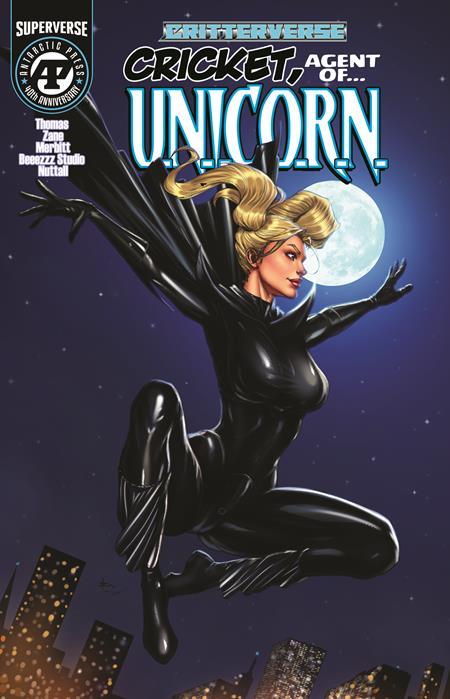CRITTERVERSE PRESENTS CRICKET AGENT OF UNICORN #1 CVR B IZONETO ADEMAR SANJU NIVANGUNE VAR OF 4