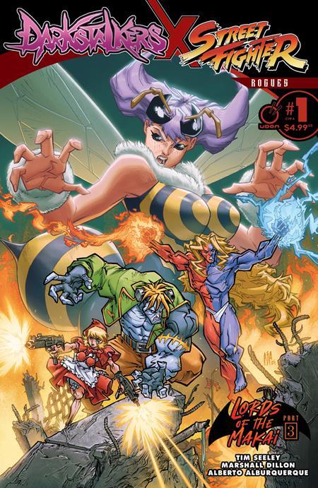 DARKSTALKERS X STREET FIGHTER ROGUES #1 ONE SHOTCVR A ALBERTO ALBURQUERQUE