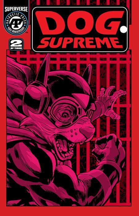 DOG SUPREME #2 CVR B BRIAN DENHAM CHROME FOIL VAR OF 3