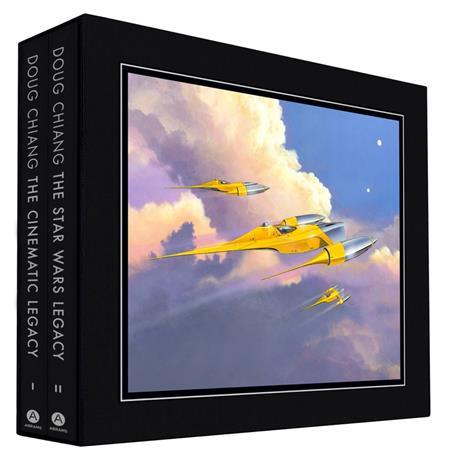 DOUG CHIANG SLIPCASE SET HC THE CINEMATIC LEGACY AND THE STAR WARS LEGACY