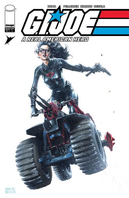 GI JOE A REAL AMERICAN HERO #323 CVR C INC 1:10 STEVE BEACH GEARS OF JOE VAR 1:10 INCV