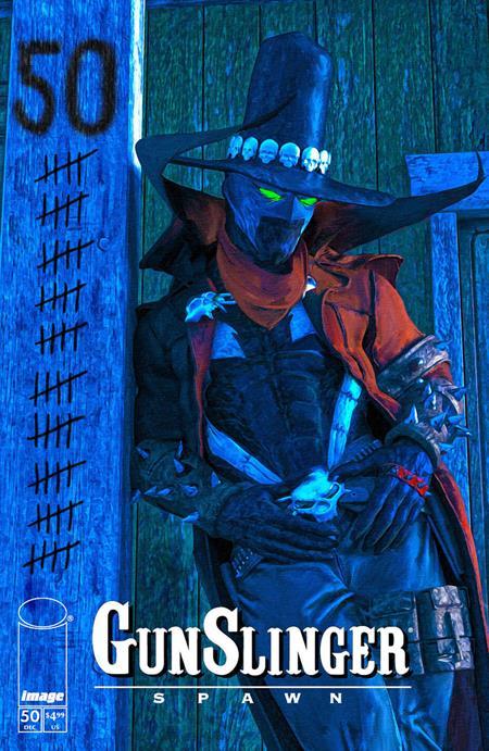 GUNSLINGER SPAWN #50 CVR E INC 1:50 MARK SPEARS VAR 1:50 INCV