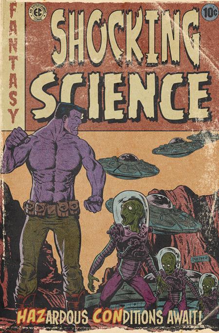 HAZCON #2 CVR B NIK POLIWKO KENNEY MESNARD EC MONSTER HOMAGE VAR LIMITED TO 1000 ALLOCATIONS MAY OCCUR OF 5