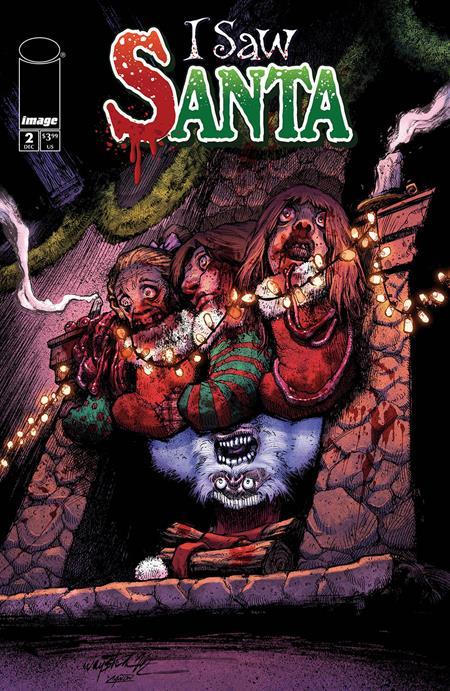 I SAW SANTA A SPAWN UNIVERSE CHRISTMAS STORY #2 CVR B JONATHAN WAYSHAK VAR OF 2
