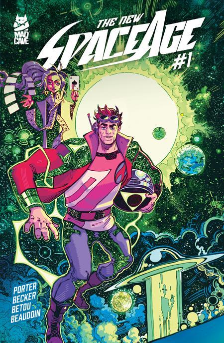 NEW SPACE AGE #1 CVR A MIKE BECKER OF 5