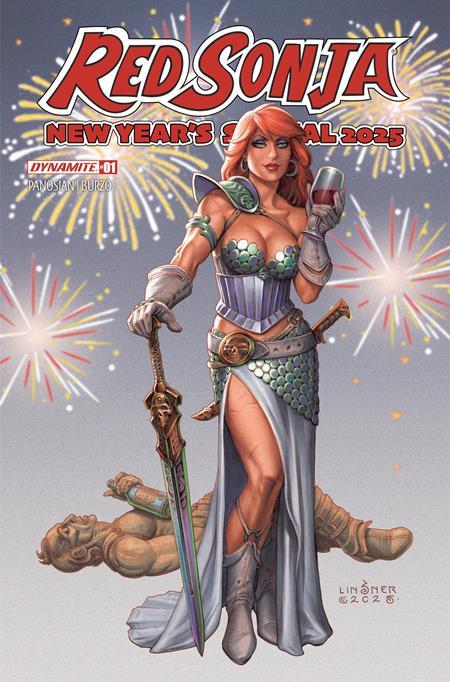 RED SONJA NEW YEARS SPECIAL 2025 #1 ONE SHOT CVR A JOSEPH MICHAEL LINSNER