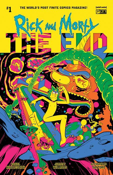RICK AND MORTY THE END #1 CVR G INC 1:50 DAVE BARDIN BLACKLIGHT VAR 1:50 INCV