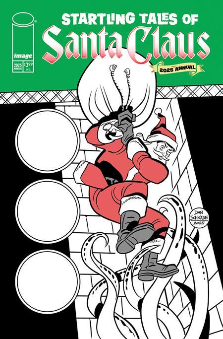 STARTLING TALES OF SANTA CLAUS 2025 ANNUAL ONE SHOT CVR D INC 1:10 DAN SCHKADE VAR 1:10 INCV