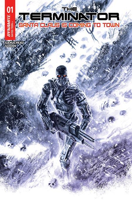 TERMINATOR SANTA CLAUS IS COMING TO TOWN #1 ONE SHOT CVR B FRANCESCO BIAGINI VAR