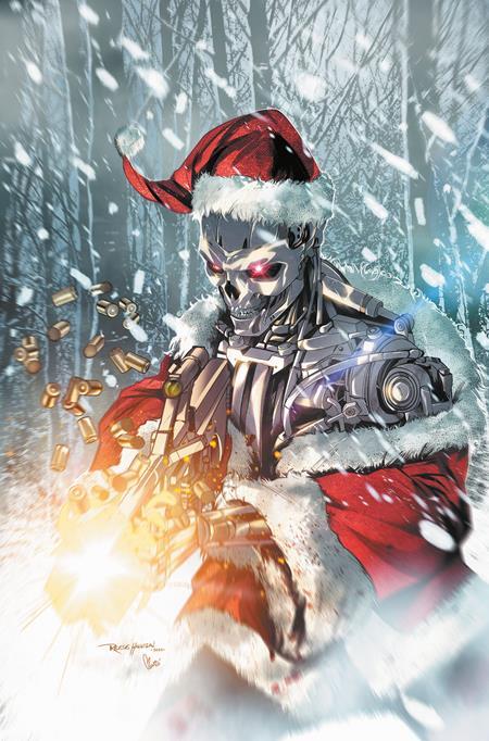 TERMINATOR SANTA CLAUS IS COMING TO TOWN #1 ONE SHOT CVR G INC 1:15 REESE HANNIGAN VIRGIN VAR 1:15 INCV
