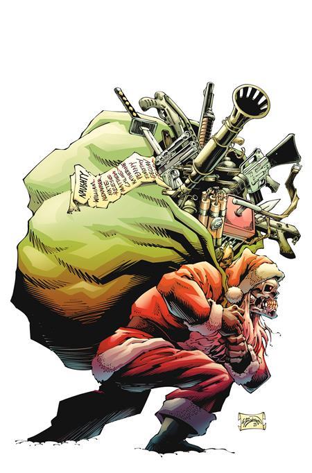 TERMINATOR SANTA CLAUS IS COMING TO TOWN #1 ONE SHOT CVR I INC 1:25 WILL ROBSON VIRGIN VAR 1:25 INCV