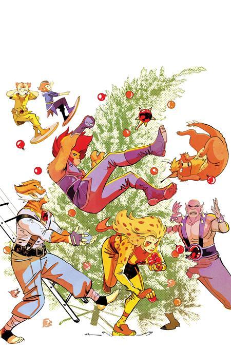 THUNDERCATS HOLIDAY SPECIAL 2025 #1 ONE SHOT CVR E SEBASTIAN PIRIZ METAL VIRGIN VAR