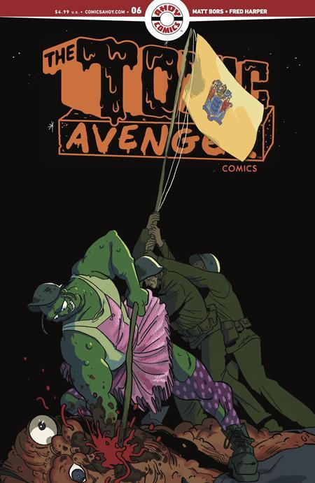 TOXIC AVENGER COMICS #6 CVR B 3 COPY ERICA HENDERSON UNLOCK VAR