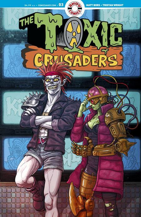TOXIC CRUSADERS #3 CVR A TRISTAN WRIGHT OF 5