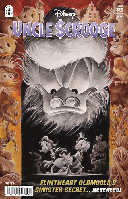 UNCLE SCROOGE FLINTHEART GLOMGOLDS SINISTER SECRET #3 CVR A PAOLO MOTTURA OF 3