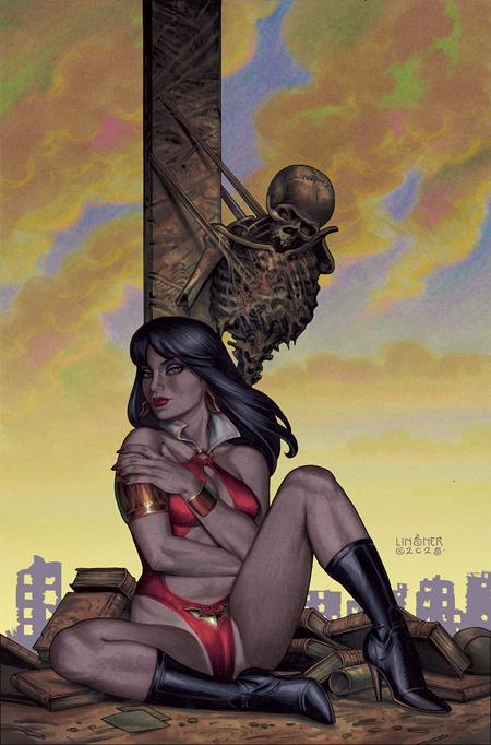 VAMPIRELLA ARMAGEDDON #6 CVR G INC 1:10 JOSEPH MICHAEL LINSNER VIRGIN VAR 1:10 INCV
