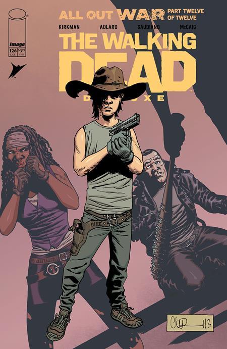 WALKING DEAD DELUXE #126 CVR B CHARLIE ADLARD AND DAVE MCCAIG VAR