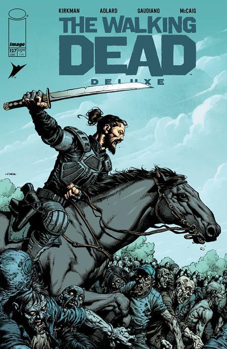 WALKING DEAD DELUXE #127 CVR A DAVID FINCH AND DAVE MCCAIG