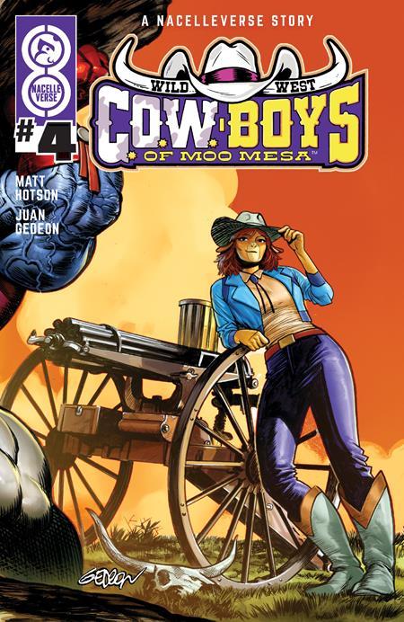 WILD WEST COW-BOYS OF MOO MESA #4 CVR A JUAN GEDEON OF 4