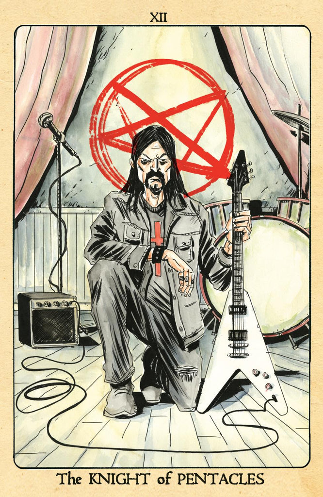 MINOR ARCANA #12 C 1:10 INCV TAROT CARD VAR FULL ART LEMIRE 1:10 INCV 1:10 INCV