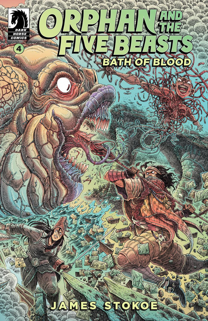 ORPHAN AND THE FIVE BEASTS BATH OF BLOOD #4 CVR A JAMES STOKOE
