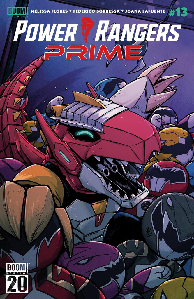 POWER RANGERS PRIME #13 C BOOM 20TH ANNIVERSARY VAR DRESSED DIALYNAS
