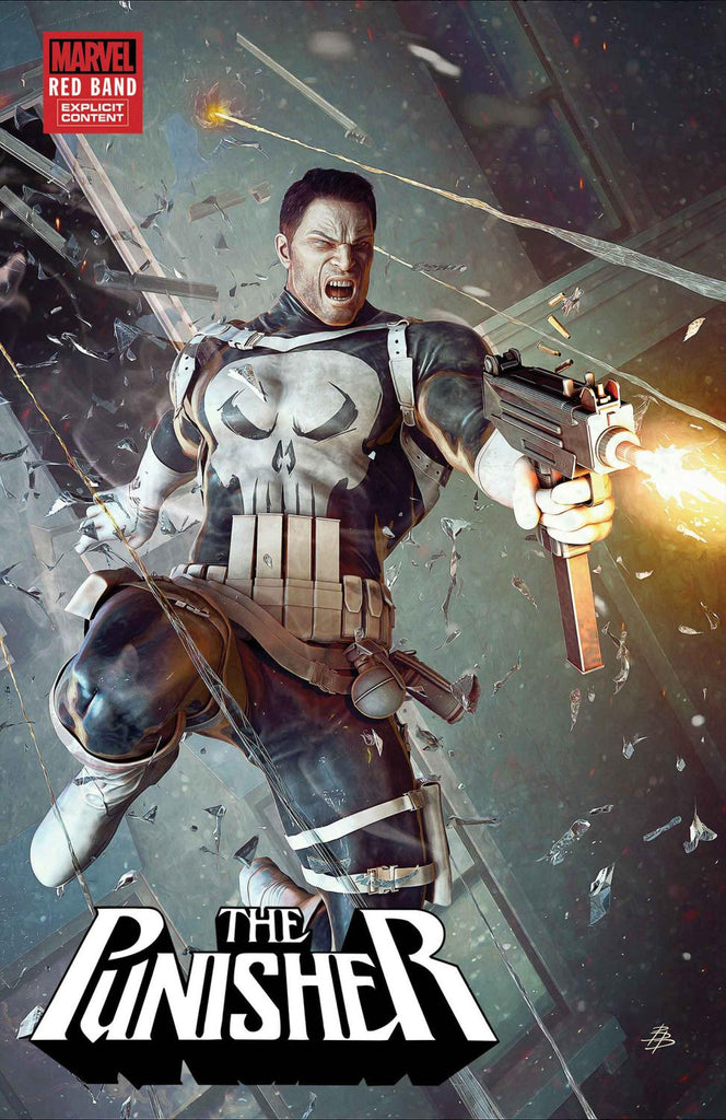 PUNISHER RED BAND #4 BJORN BARENDS VAR POLYBAGGED 1:25 INCV 1:25 INCV