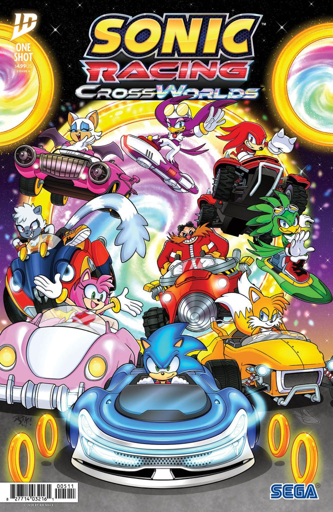 SONIC THE HEDGEHOG ##SONIC RACING CROSSWORLDS VAR B MACK CVR B