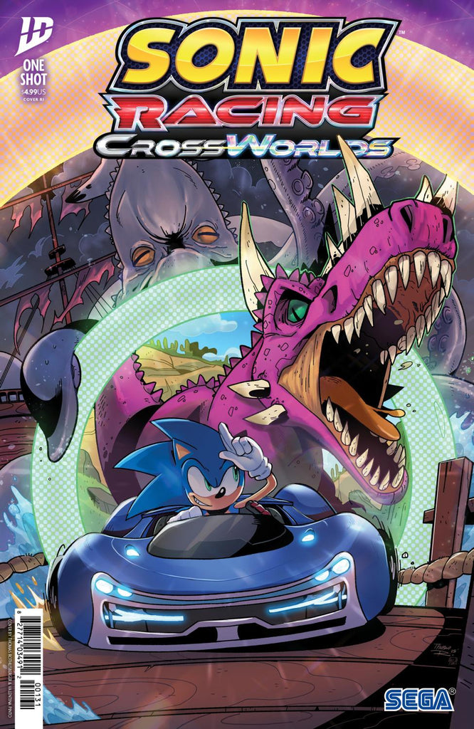 SONIC THE HEDGEHOG ##SONIC RACING CROSSWORLDS VAR RI 10 ROTHLISBERGER CVR C 1:10 INCV 1:10 INCV