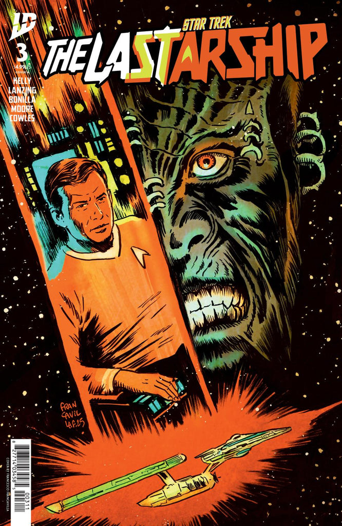 STAR TREK THE LAST STARSHIP #3 COVER A FRANCAVILLA CVR A