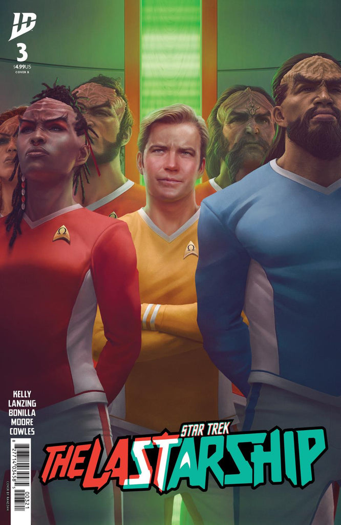 STAR TREK THE LAST STARSHIP #3 VAR B RAHZZAH CVR B
