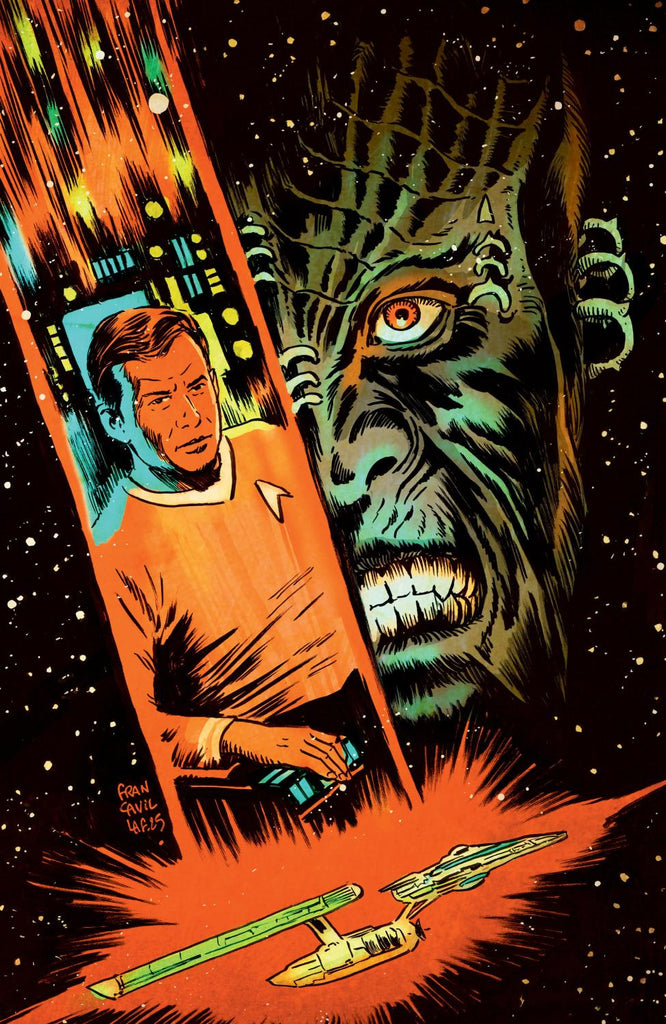 STAR TREK THE LAST STARSHIP #3 VAR RI 15 FRANCAVILLA FULL ART CVR C 1:15 INCV 1:15 INCV